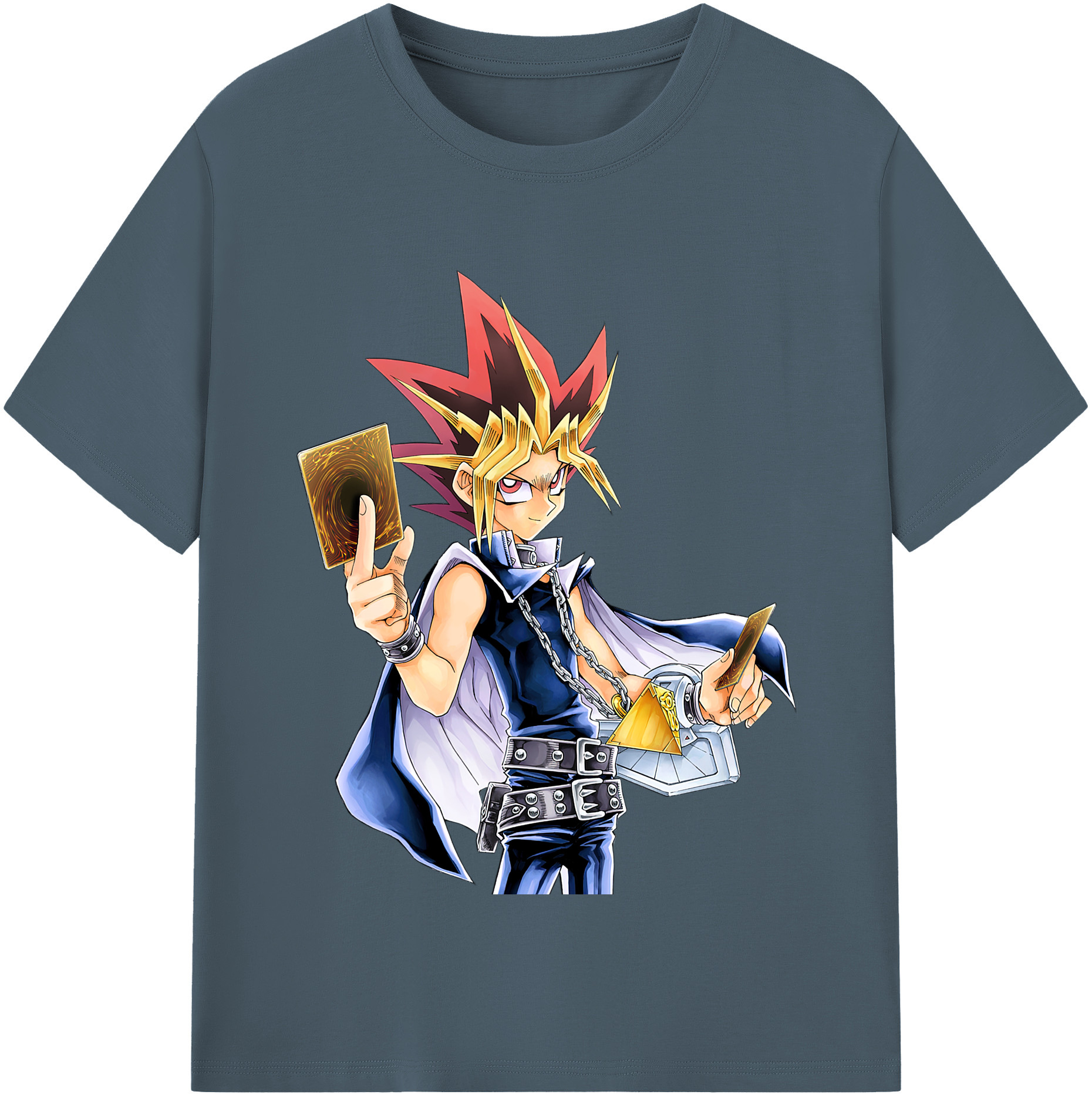 （画像用） 遊☆戯☆王 Yu-Gi-Oh! 綿100％半袖Tシャツ（フロントプリント）